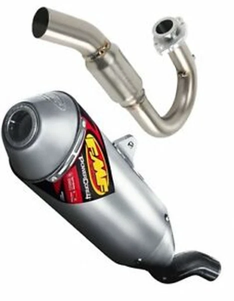 Sistema de escape completo FMF - Tubo de cabezal y silenciador Powercore 4 Yamaha YFZ450R 09-18 Foto 1 de 1