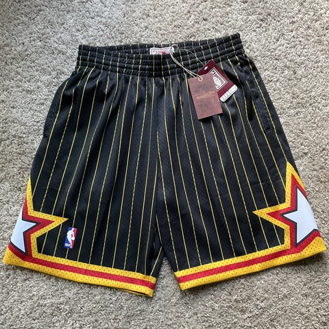 Mitchell & Ness NBA Swingman Alternate Magic 94-95 Black Shorts Men’s Sz Large L Cover