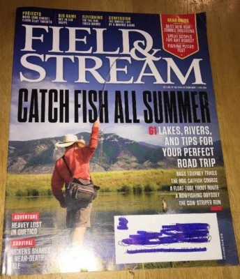 Field & Stream Magazine July 2014 Catch Fish All Summer - Image 1 of 2