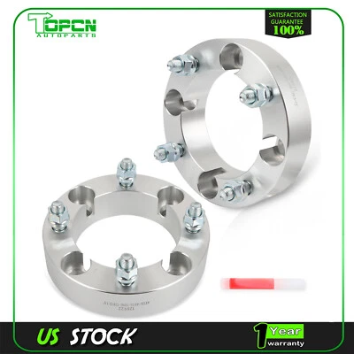 2x 1.5" 4x136 espaciadores de rueda 12x1.5 perno para Honda Pioneer 1000 Talon 1000X 1000R Foto 1 de 4