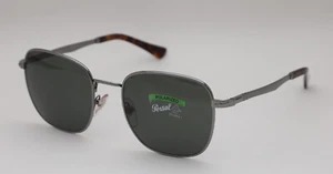 Persol Sunglasses 2497S 513/58 (54-20-140 Silver / Green) Made in Italy - Picture 1 of 10