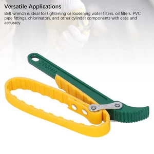Belt Strap Wrench Multifunctional Adjustable Rubber Strap Wrench for Water - Picture 1 of 12