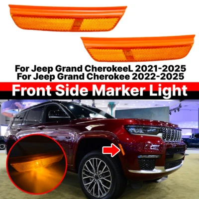 For Jeep Grand Cherokee 2022-2024 Side Marker Light Driver & Passenger Side Pair - Image 1 of 4