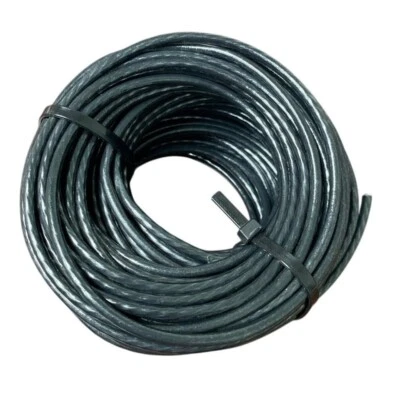 New 75’ Black 3 AWG THHN THWN Stranded Copper Alan Wire - Open Box - Image 1 of 3