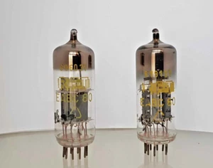 2 x EABC80 RFT MATCHED PAIR TRIPLE DIODE-TRIODE DETECTOR TUBE = 6AK NEW - Picture 1 of 3