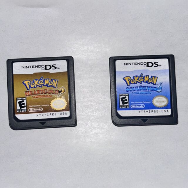 Pokemon Heart Gold Fusion 2 Ds/nds Game Card Heartgold French Version  Support 1/2/3/4 Generation Ver. Soulsilver Spanish Version - AliExpress