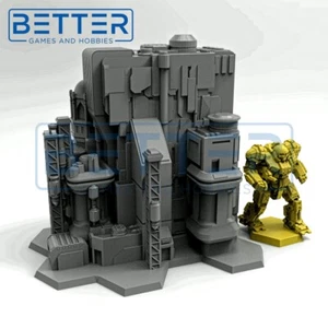 Building 1 CSP4, (6-8mm Scale). 3d printed Terrain, Battletech, Epic Titan - Picture 1 of 3