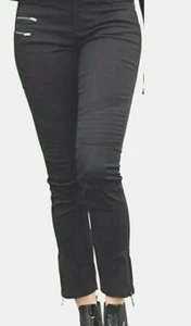 ALBA MODA Jeans Biker-Style schwarz Slim Fit 96%Cotton stretch Größe 46 NEU A103 - Bild 1 von 5