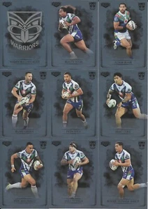 2019 NRL Elite Silver Special Parallel WARRIORS Team Set - Picture 1 of 2