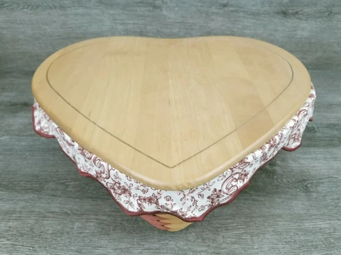Longaberger 1999 Love Letters Sweetheart Basket Combo Liner Protector Lid Large Cover