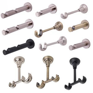 Träger Halterung für Gardinenstange 1-läufig 2-läufig 16 mm Decken- Wandmontage - Bild 1 von 30