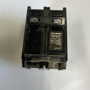 Challenger C2125 125A 2 Pole 120/240V Circuit Breaker - Picture 1 of 5
