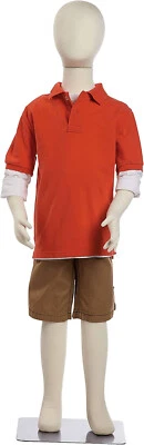 Maniquí Flexible Niño 7 Años Niño Niña Unisex Forma Venta al por menor Flexible  Foto 1 de 3