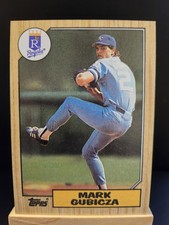 1987 Topps - #326 Mark Gubicza - KANSAS CITY ROYALS