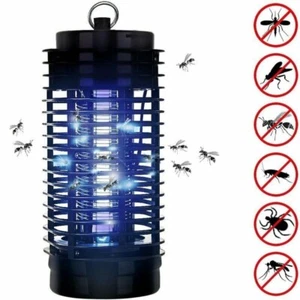Mosquitera eléctrica insecticida anti mosquitos moscas trampa insectos luz uv - Imagen 1 de 12