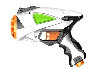 Pistolet Semi-automatique 20 Flechettes mousse Puissance réglable jouet Jeux - Imagen 1 de 2