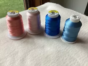Coats Alcazar Rayon Thread - 4 cones (see Colors) - Picture 1 of 2