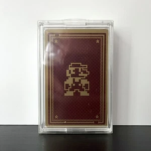 Super Mario Bros. - PIXELKUNST Spielkarten | Nintendo | JAPAN IMPORT - Bild 1 von 2