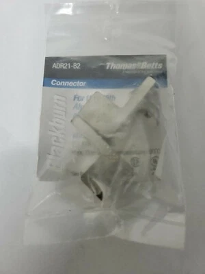 Conector THOMAS & BETTS ADR21-B2 - Paquete de 2 conectores Foto 1 de 4