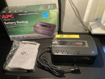 NEW APC Battery Backup Surge Protection Power Supply 8 Outlet Watts BN600G 600 - Image 1 of 4