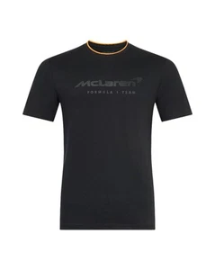 McLaren F1 Men's Core Essentials Logo T-Shirt Black - Picture 1 of 3