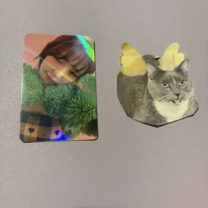 Wendy GOT The Beat sello de terciopelo rojo en él tarjeta fotográfica oficial POB de Aladin - Imagen 1 de 2