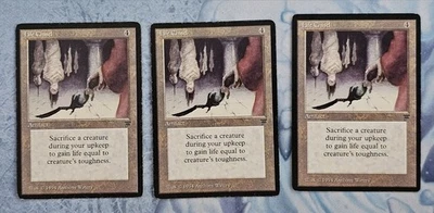 Life Chisel x 3 - Legends - Magic the Gathering - MTG - Moderate/ Heavy Play - Image 1 of 4