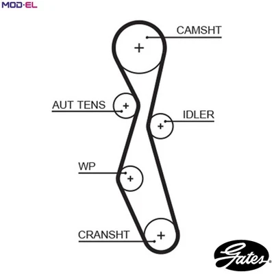 TIMING BELT 5606XS FOR FORD AUSTRALIA PEUGEOT EXPERT/Platform/Chassis/Van 307 - Image 1 of 4