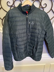 Gerry Daunen Puffer Jacke Mantel Waldgrün Herren Größe L - Bild 1 von 8
