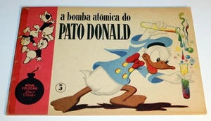 Walt Disney CARL BARKS Brazil Comic Book 1952 Bomba Atomica do Pato Donald Duck - Picture 1 of 11