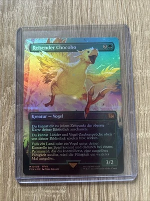 MTG Final Fantasy, FOIL Reisender Chocobo, Deutsch NM - Bild 1 von 3