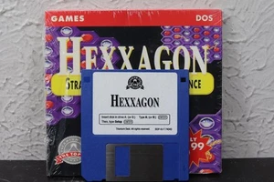 Hexxagon "Strategize For World Dominance" DOS 3,5" Diskette - Bild 1 von 4