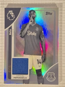 Beto Topps Premier League Patch Relic Everton 2025-26 Numbered 47/75  - Bild 1 von 2