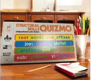 1978 Quizmo Structural Skills Game Educational Language root Words And Affixes  - Picture 1 of 5