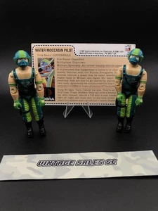 !!️2 COPPERHEAD V1 Pilot Figuren🔥G.I. Joe 1984 Mailaway👀 Uncut Red Back Card !!️ - Bild 1 von 18