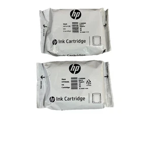 2-Genuine HP 940XL C4906A Black Ink Cartridge New Sealed No Box - Picture 1 of 4