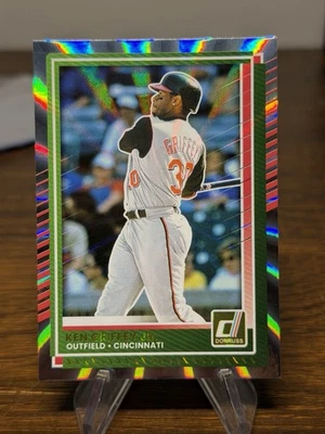 2025 Panini Donruss Ken Griffey Jr #24 Reds - Image 1 of 2