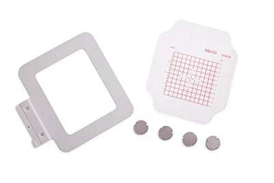 Pequeño aro de metal para máquina de bordar de diamante topacio de diseñador vikingo Husqvarna... Foto 1 de 2