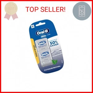 Oral-B Glide Pro-Health Deep Clean Dental Floss, Cool Mint, 40 M, Pack of 2 - Picture 1 of 2