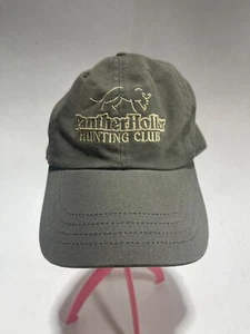 Panther Holler Hunting Club Brown Adjustable Buckle Hat Cap - Picture 1 of 6