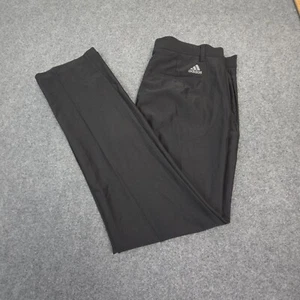 Adidas Pants Mens 32 Black Golf Chino Straight lightweight stretch Size 32x29 - Picture 1 of 11