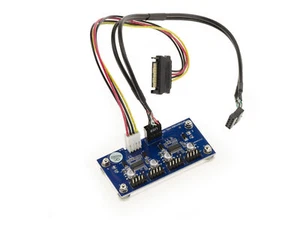 USB 2.0 9-Punkt Interner Stecker Splitter Quadruple - USB2 - Bild 1 von 2