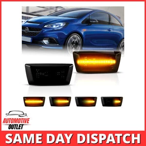 2x LED DYNAMIC SIDE INDICATOR LED REPEATER LIGHT FOR ADAM ASTRA H GTG VXR CORSA - Picture 1 of 17