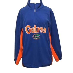 Kid Athlete Florida Gators Pullover 1/4 Zip Fleece Boys 18/20 Spell Out - Picture 1 of 9