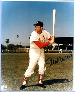 Stan The Man Musial autographed 8x10 ST LOUIS CARDINALS LEGEND - Picture 1 of 2