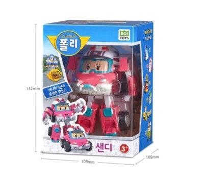 Robocar Poli Transformer SANDY Transforming Robot Figure Toy - Image 1 of 4
