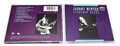 Johnny Winter Scorchin' Blues CD 1992 Legacy ZK 52466 - Image 1 of 4