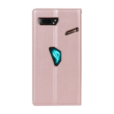 Funda abatible de cuero PU para teléfono ASUS Rog Phone 2 ZS660KL funda magnética Foto 1 de 4