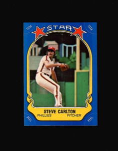1981 Fleer Star Stickers #85 STEVE CARLTON Phillies MINT