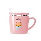 Baby Kids Toddler Sippy Cup Mug For Milk Coffee Stainless Steel Trainer Straw...